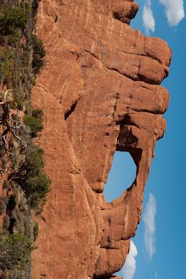 Download The Skyline Arch in Arches National Park, Utah: Blank 150 Page Lined Journal for Your Thoughts, Ideas, and Inspiration - NOT A BOOK file in ePub
