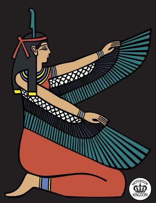Download Notebook Kingdom Egypt Series: Egypt Notebook Notepad Journal Diary or Composition Book Lined 100 Pages 8.5x11 Egyptian Maat in Black - NOT A BOOK | PDF
