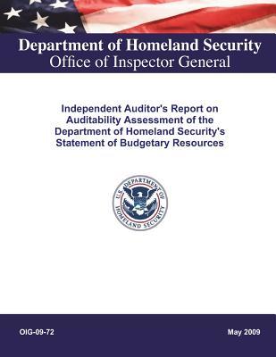 Download Independent Auditor's Report on Auditability Assessment of the Department of Homeland Security's Statement of Budgetary Resources - Office of the Investigator General file in PDF