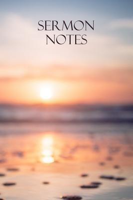 Read online Sermon Notes Journal: Practical Sermon Notebook: Sunset Design - Bluebell Paper Co file in ePub
