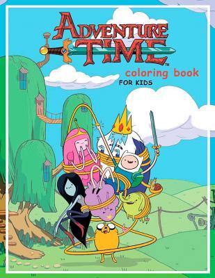 Download Adventure Time Coloring Book for Kids: 20 Coloring Pages of Your Favourite Characters from the Land of Ooo - Inspireda Kim | ePub