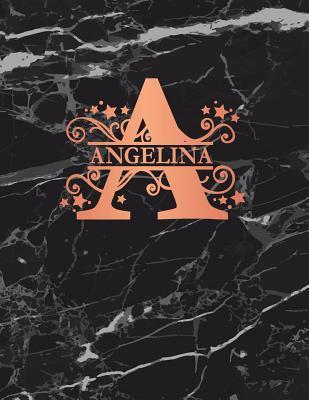 Read Angelina: Personalized Journal Notebook for Women or Girls. Monogram Initial a with Name. Black Marble & Rose Gold Cover. 8.5 X 11 110 Pages Lined Journal Paper -  | ePub