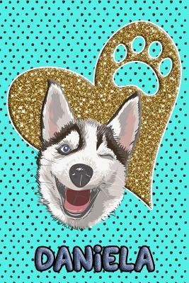 Read Husky Life Daniela: College Ruled Composition Book Diary Lined Journal Blue - Frosty Love | PDF