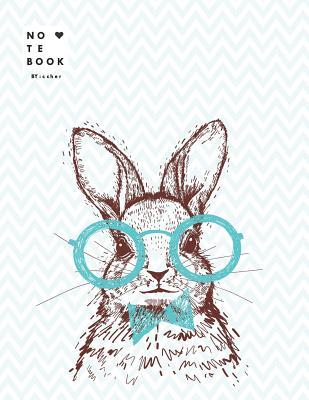 Download Notebook by c cher: Mr.Rabbit cover and Dot Graph Line Sketch pages, Extra large (8.5 x 11) inches, 110 pages, White paper, Sketch, Notebook journal - C Cher file in ePub