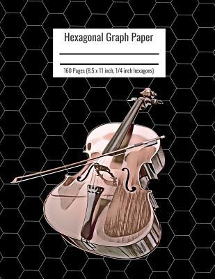 Read online Hexagonal Graph Paper: Organic Chemistry & Biochemistry Notebook, Vibrant Cello Music Instrument Cover, 160 Pages (8.5 x 11 inch, 1/4 inch hexagons) - Nick Darker | ePub
