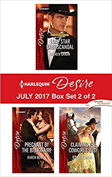 Download Harlequin Desire July 2017 - Box Set 2 of 2: Lone Star Baby Scandal\Pregnant by the Billionaire\Claiming the Cowgirl's Baby - Lauren Canan | ePub