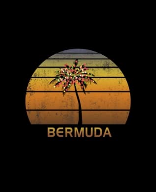 Download Bermuda: Christmas Notebook With Retro Sunset Holiday Palm Tree Design. Vintage Soft Cover Travel Journal Diary With Lined College Ruled Paper. -  file in PDF