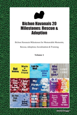 Read Online Bichon Havanais 20 Milestones: Rescue & Adoption: Bichon Havanais Milestones for Memorable Moments, Rescue, Adoption, Socialization & Training Volume 1 - Global Doggy file in ePub